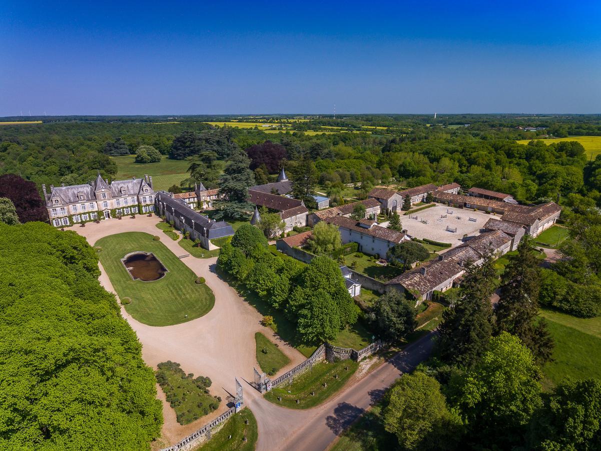 Chateau De Curzay Curzay-sur-Vonne Exterior foto